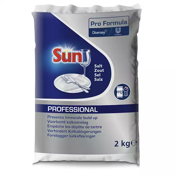 SUN Professional Salz grobkörnig 2 kg (VPE je 10 Stck.)